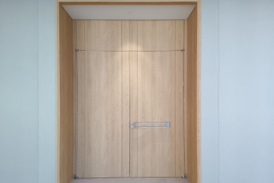 某改修工事 大扉正面